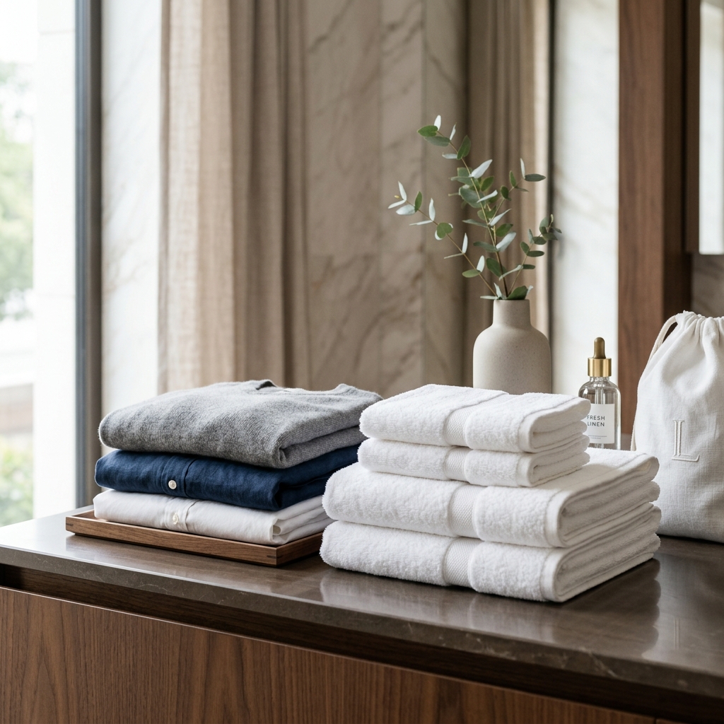 Servicio de lavandería premium